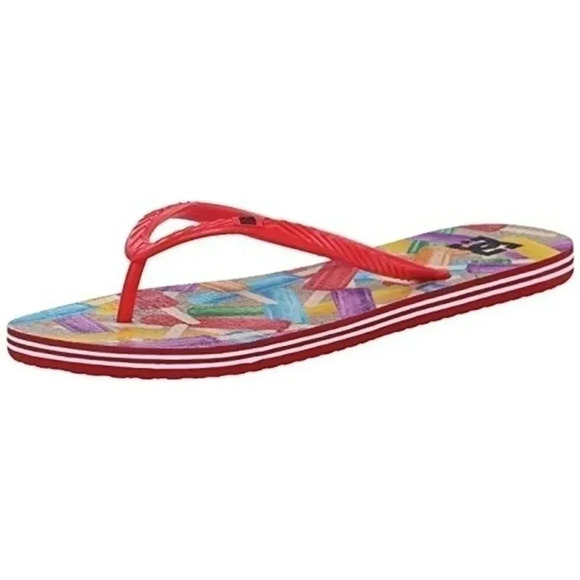 DC~SPRAY GRAFFIK LIGHTWEIGHT FLIP-FLOPS - Picture 9 of 12